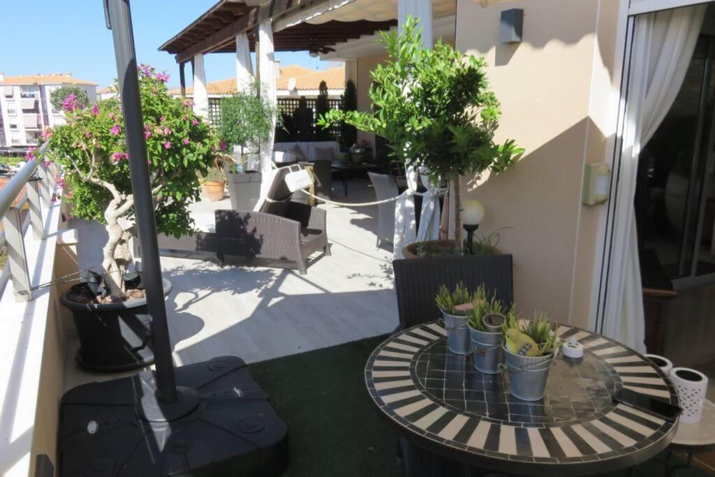 Penthouse - Residence La Mina - Albir Avec Wifi Gratuit El Albir Dış mekan fotoğraf