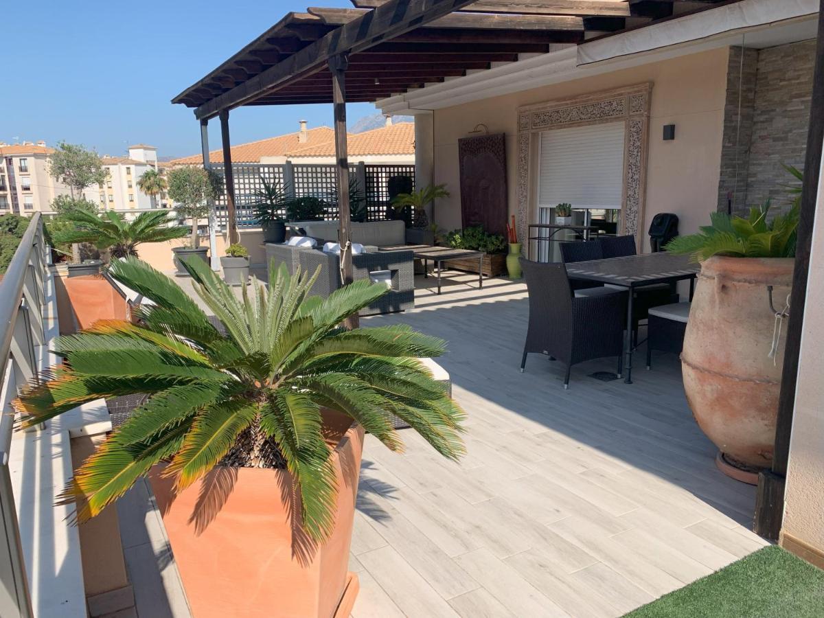 Penthouse - Residence La Mina - Albir Avec Wifi Gratuit El Albir Dış mekan fotoğraf
