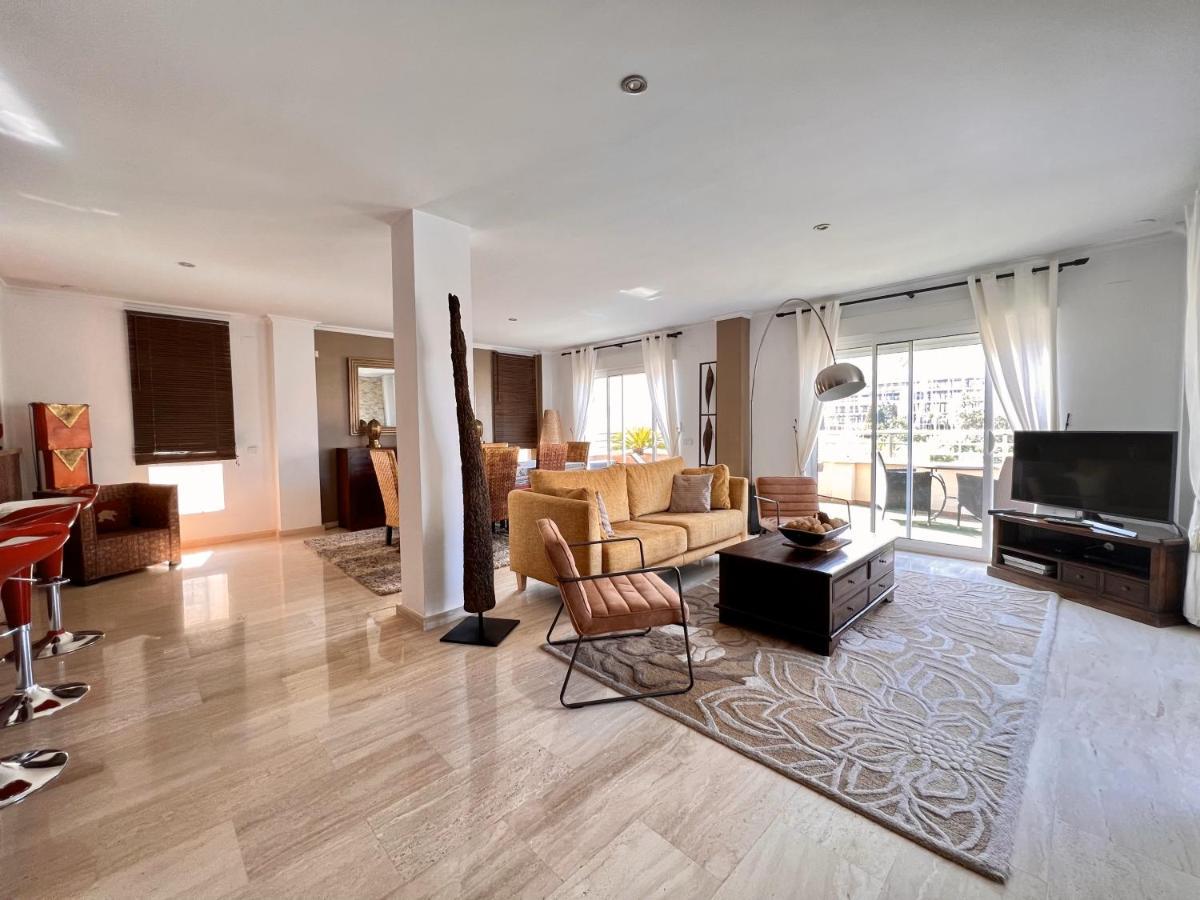Penthouse - Residence La Mina - Albir Avec Wifi Gratuit El Albir Dış mekan fotoğraf