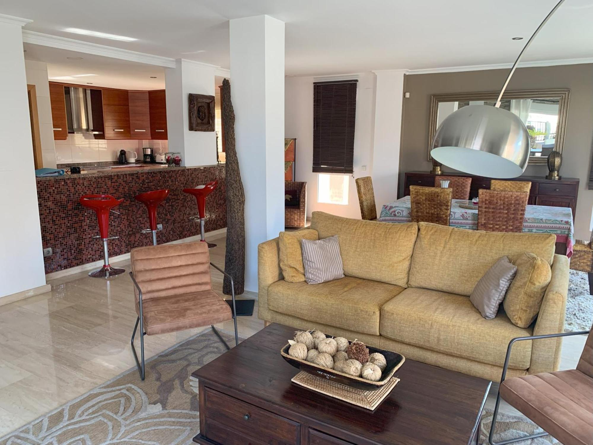 Penthouse - Residence La Mina - Albir Avec Wifi Gratuit El Albir Dış mekan fotoğraf