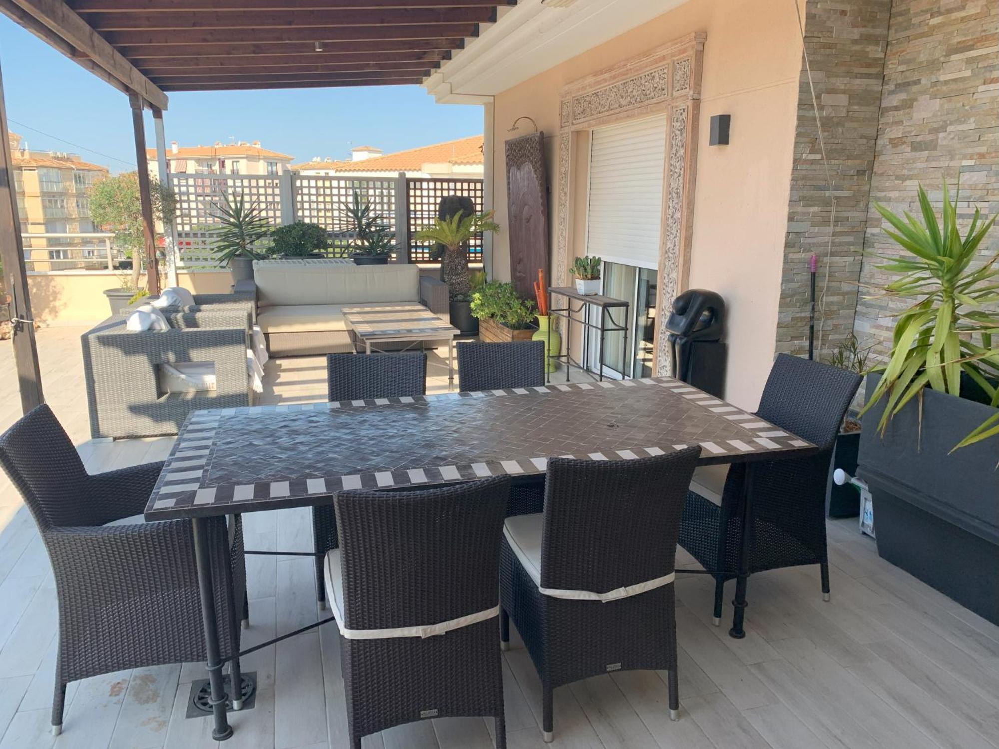 Penthouse - Residence La Mina - Albir Avec Wifi Gratuit El Albir Dış mekan fotoğraf
