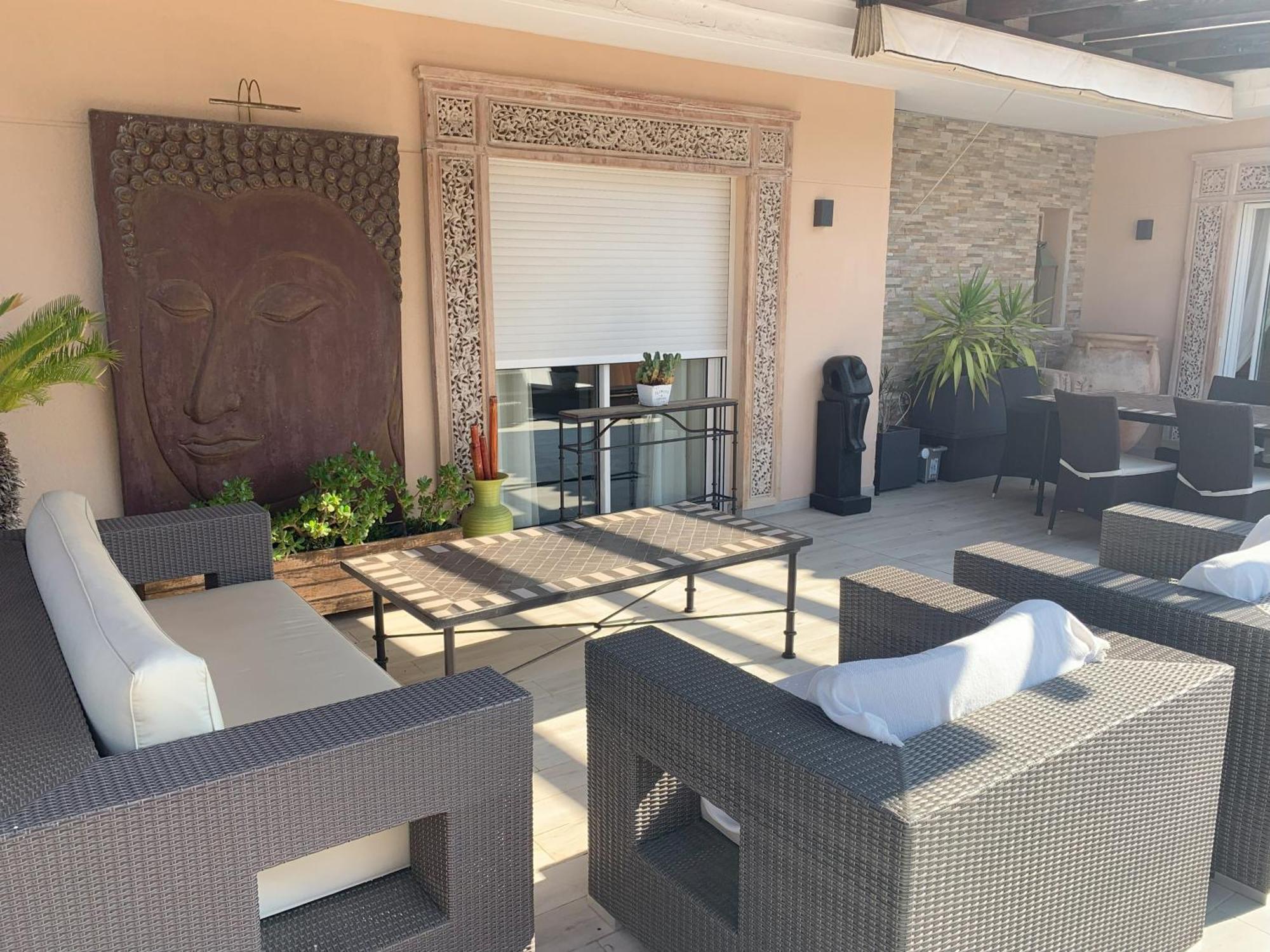 Penthouse - Residence La Mina - Albir Avec Wifi Gratuit El Albir Dış mekan fotoğraf